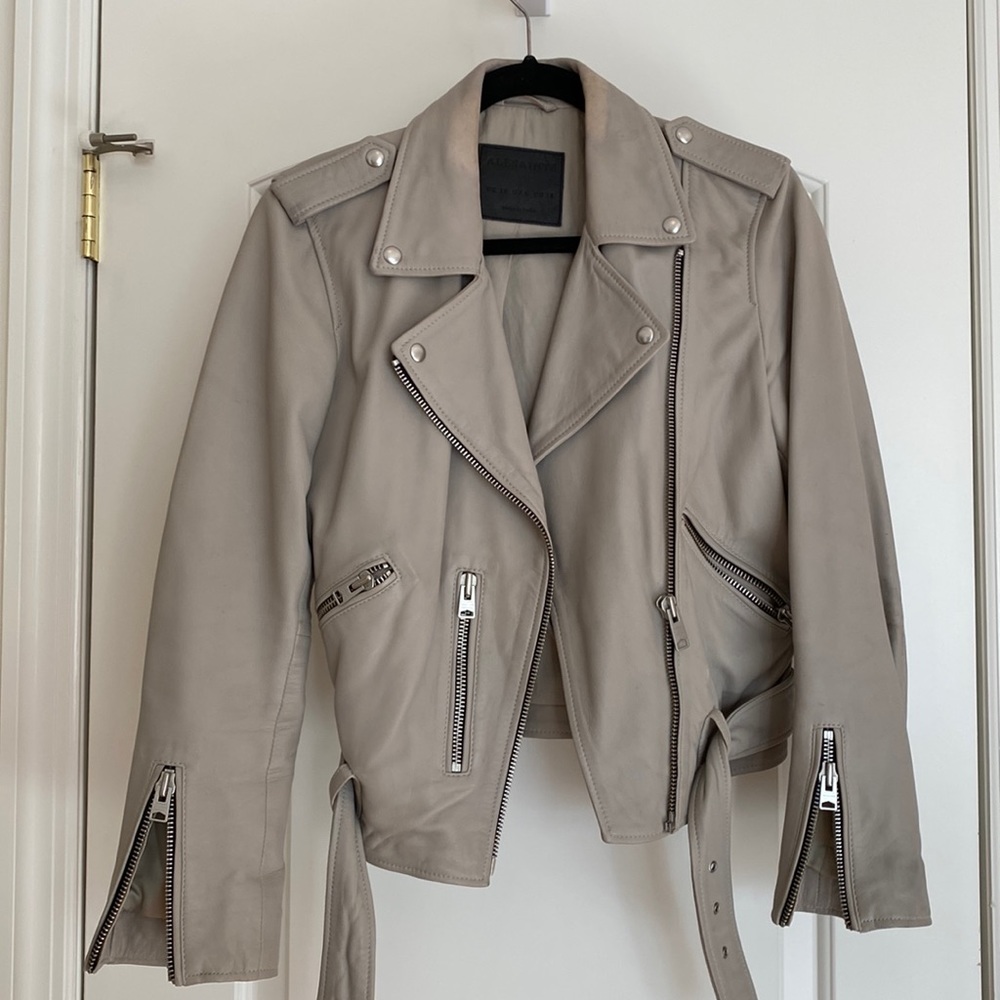 ALL SAINTS LEATHER JACKET
